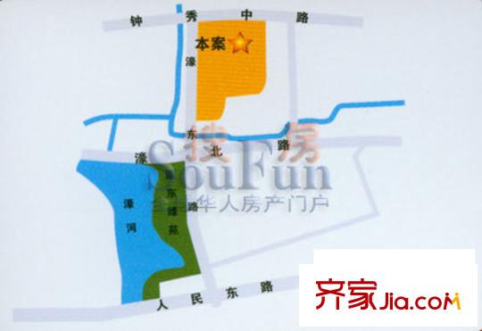 友誼家園交通圖
