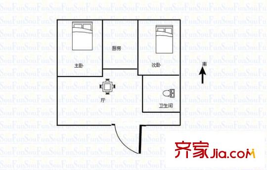 森大蒂花苑 戶型圖