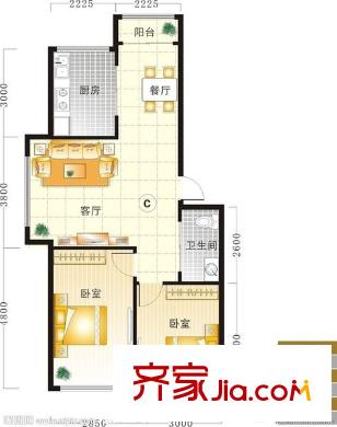 森大蒂花苑 戶型圖