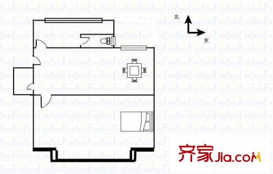 學(xué)田中南苑 戶型圖