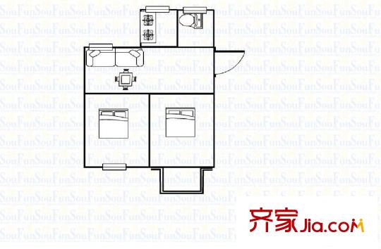 北濠橋東村 戶型圖