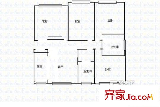虹橋新村 戶型圖
