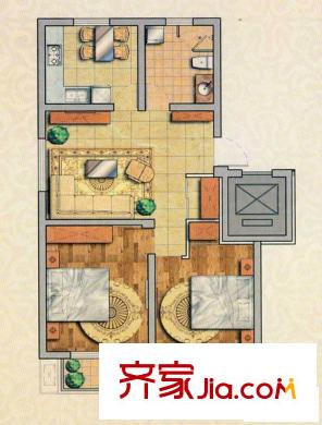 東暉花園 戶型圖