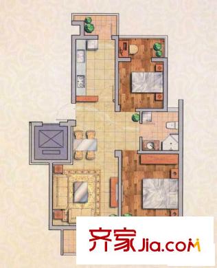 東暉花園 戶型圖