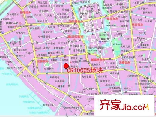 華劇CR10005地塊交通示意圖
