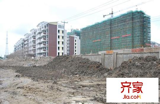 華德名人世家施工現(xiàn)場(chǎng)（20100826）