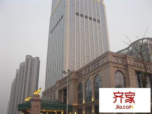 金石國際大酒店現(xiàn)場外觀實景（2011-01-28）
