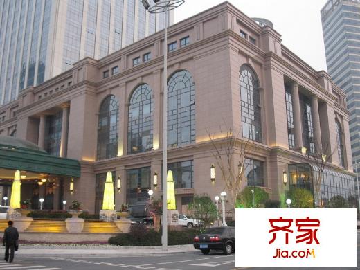 金石國際大酒店裙樓西側(cè)景觀（2011-01-28）