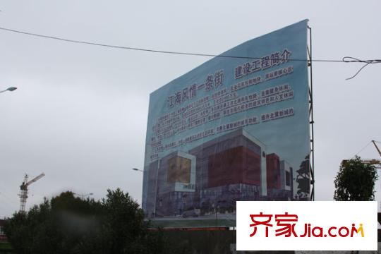 蘇建陽光新城江海風情一條戶外廣告20100420