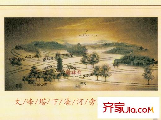翰林府區(qū)位示意圖