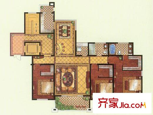 翰林府 3號樓戶型