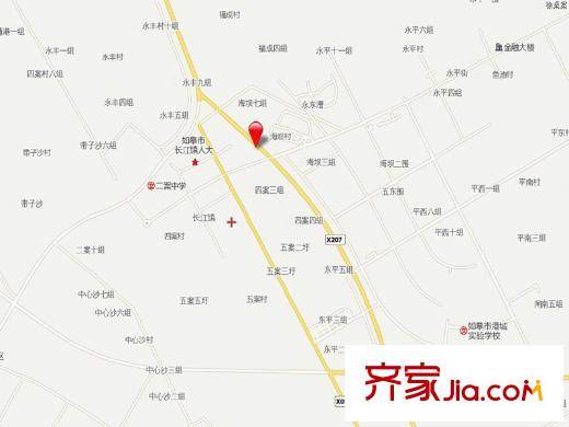 華燦公寓交通圖