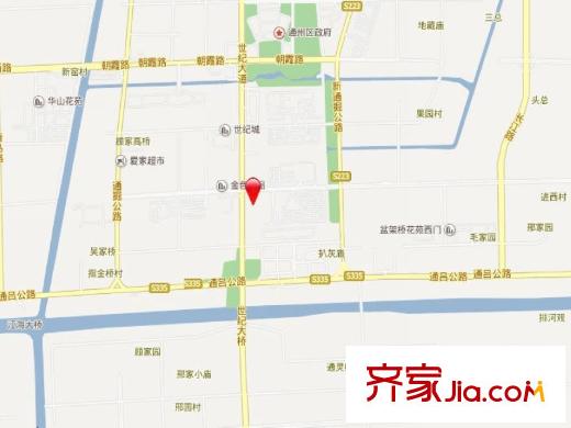 大唐世紀(jì)豪庭交通圖