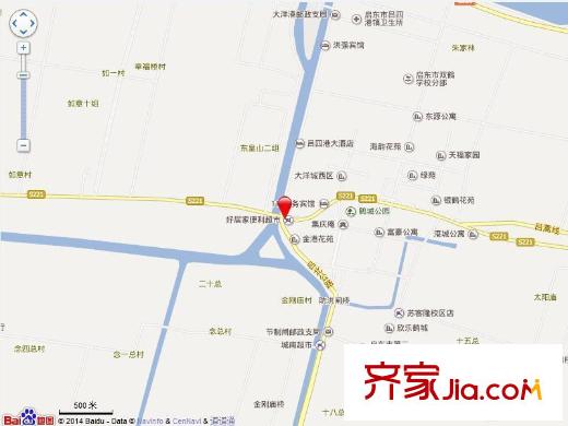 百源國際公寓交通圖