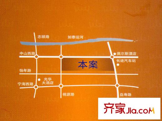 金茂國際區(qū)位圖
