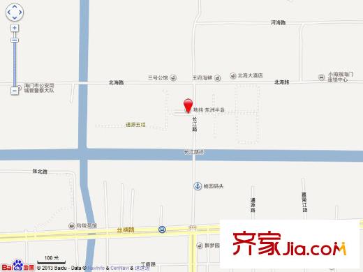 地緯東洲半島電子地圖