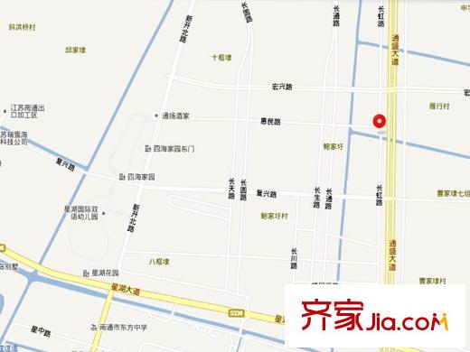 鑫湖國貿中心交通圖