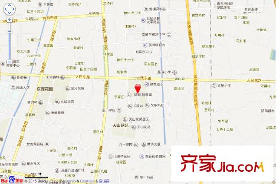 德誠(chéng)翰景園電子地圖