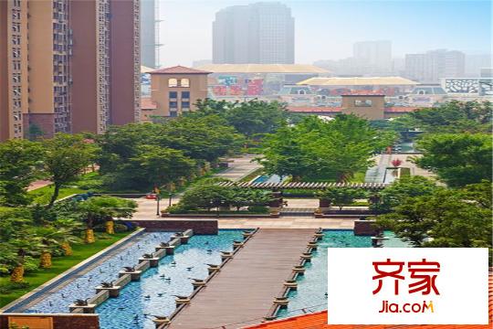 華強(qiáng)城公園1號(hào)小區(qū)實(shí)景20141226