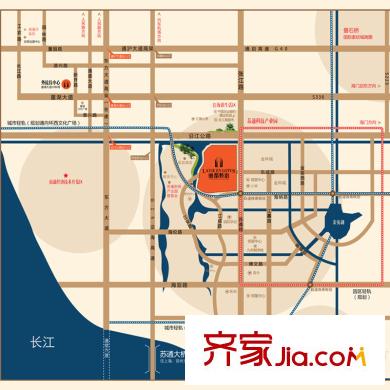 濱江麗都橋語(yǔ)交通效果圖