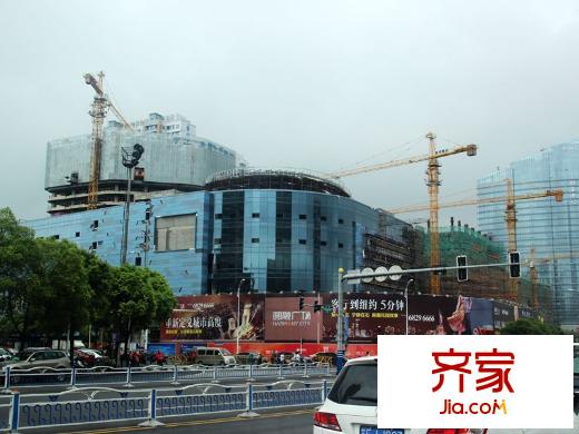 圓融廣場(chǎng)商業(yè)施工進(jìn)度（2014.7.21）