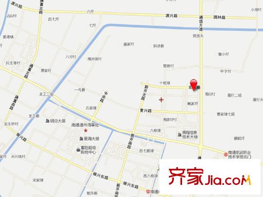 通商華富國際廣場交通圖