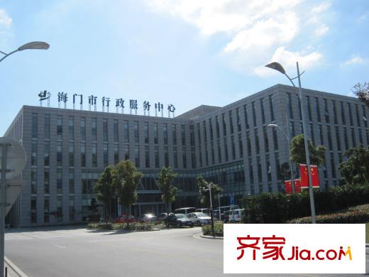 海門東恒盛國際公館項(xiàng)目南邊500米處行政服務(wù)中心