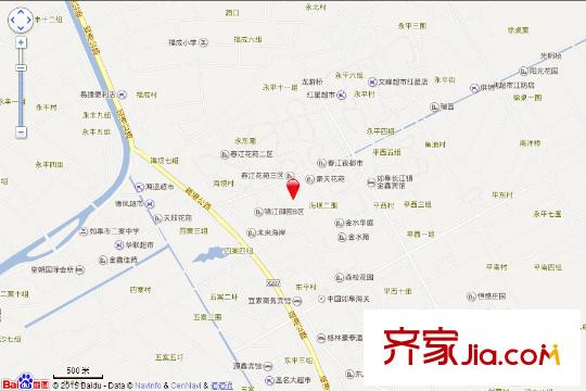 景華金水華庭電子地圖