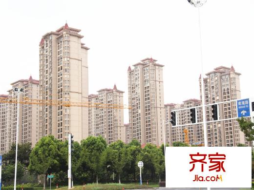 海門中南世紀(jì)錦城小區(qū)實(shí)景（2014-08-28）