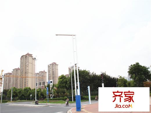 海門中南世紀(jì)錦城小區(qū)實(shí)景（2014-08-28）