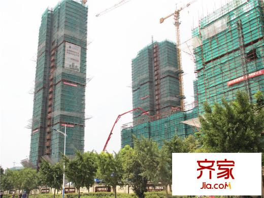 龍馨家園工程施工進(jìn)度20140828
