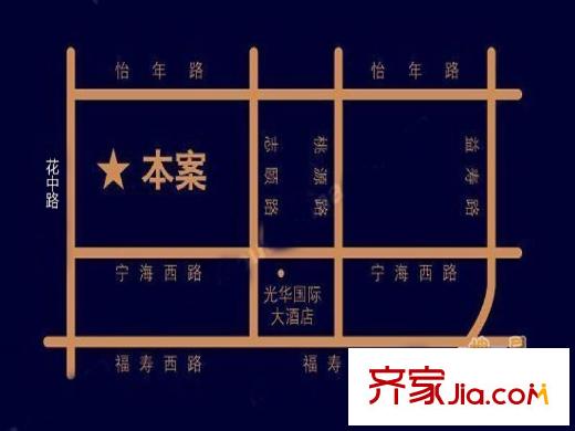 金科世界城交通圖