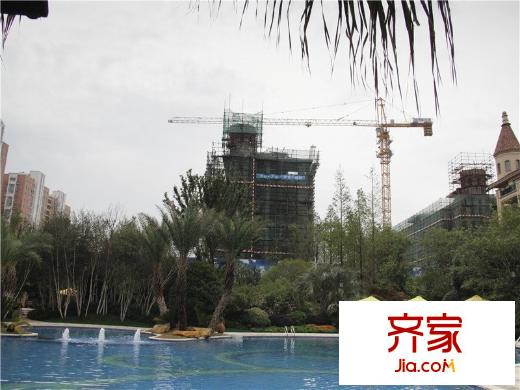 金科世界城現(xiàn)場工程進度（2014-07-16）