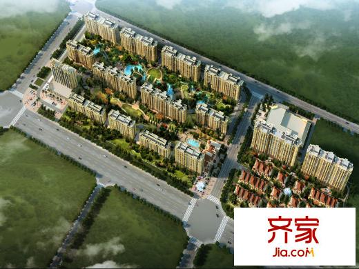 水榭花城鳥瞰圖