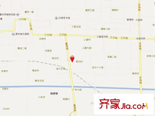 天晟匯成天下交通圖