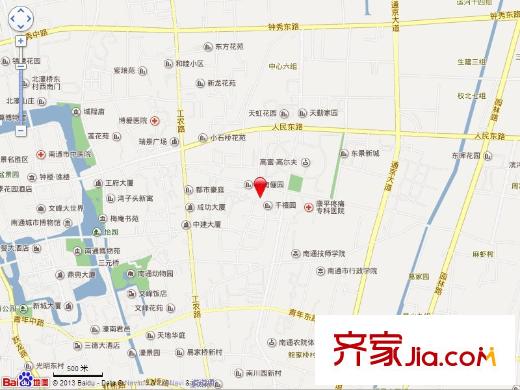 天龍逸園交通圖