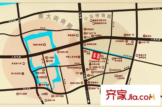天龍逸園交通圖