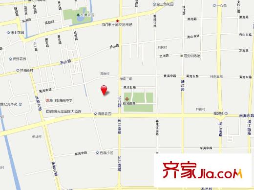 江城逸品交通圖