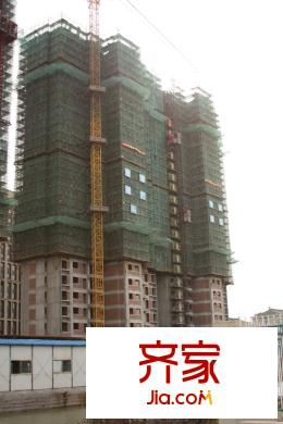 景瑞望府55#施工進(jìn)度實(shí)景（2013-08-28）