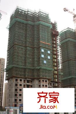 景瑞望府54#施工進(jìn)度實(shí)景（2013-08-28）