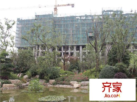 如皋雨潤廣場工程進度（2014-07-16）