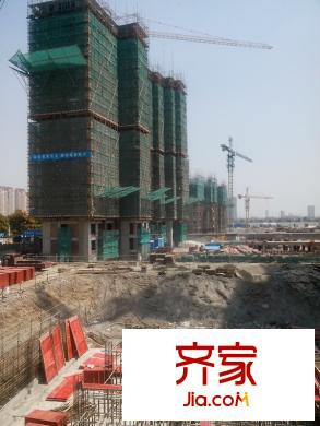景瑞御江山施工現(xiàn)場(chǎng)20140404