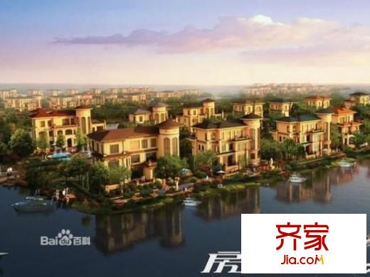 恒大海上威尼斯別墅實(shí)景圖