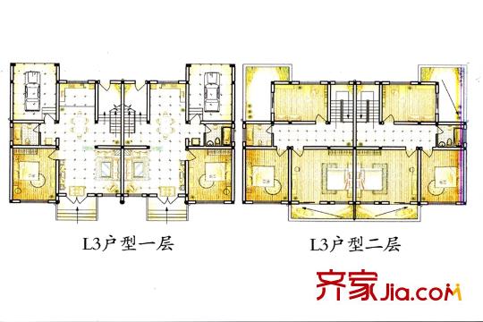 世紀桃源L3戶型 4室1廳2衛(wèi)1廚