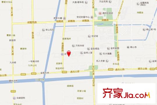金橋名邸電子地圖