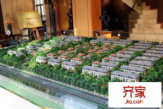 南通別業(yè)項(xiàng)目沙盤圖