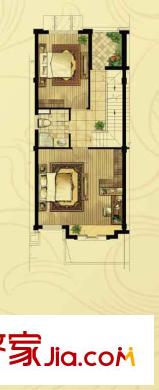 龍豪海景灣C戶型-地上二層 3室2廳3衛(wèi)1廚