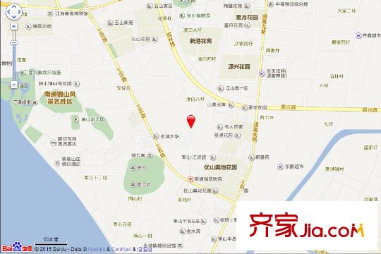 南通壹城水清木華電子地圖