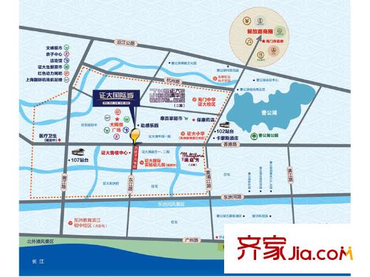 證大滿庭芳交通圖