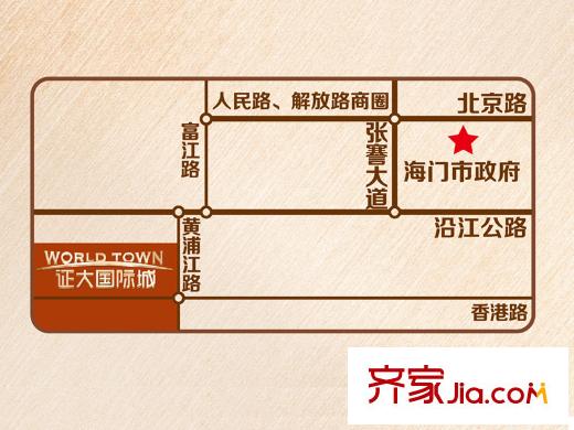 證大滿庭芳區(qū)位圖